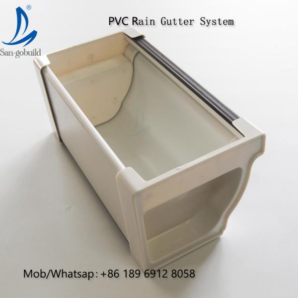 Buy cheap High Quality China PVCRain Water Collector, Rain Roof Gutter Price Philippines from wholesalers