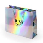 Customized Size Hand Length Handle Jewelry Paper Shopping Bag with Luxury Logo