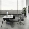 Buy cheap Executive Wooden L Shape Office Desk in Modern Style for CEO's Executive Workstation from wholesalers