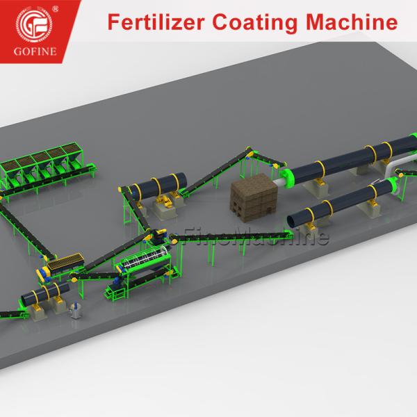 Buy cheap Controlled Release Fertilizer Organic Compound Fertilizer Coating Production Line from wholesalers