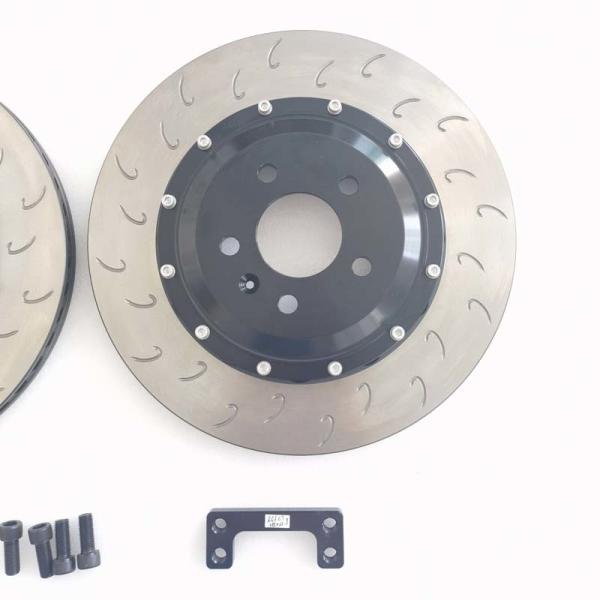 Buy cheap 355*22mm Cast Iron Brake J Hook Disc Black Center For Audi RS6 C7 from wholesalers