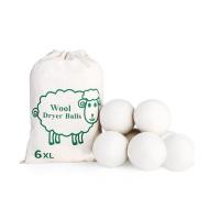 Buy cheap 6 Packs Handmade Felted Wool Dryer Balls For Laundry Dryer Machine product