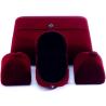 Buy cheap Customized Size Red Velvet Jewelry Box for Luxury Bracelets Earrings and Necklaces from wholesalers