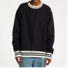Buy cheap Cotton French Terry Fleece Plain Crew Neck Sweatshirt Crop Oversize Anti Wrinkle from wholesalers