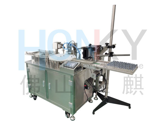 2400 BPH Vial Auto Capper Machine Liquid Filling For Frozen Dry Powder