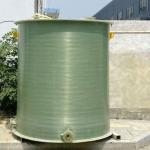 1.3CBM Water Tank FRP Vertical Storage Tanks OEM 1000*1740mm