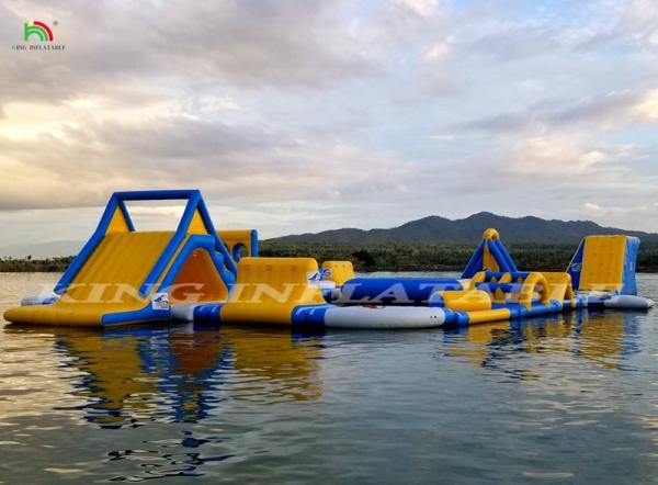 Buy cheap Inflatable Water Park Floating Aqua Park Water Amusement Park Inflatable Water Park Equipment from wholesalers