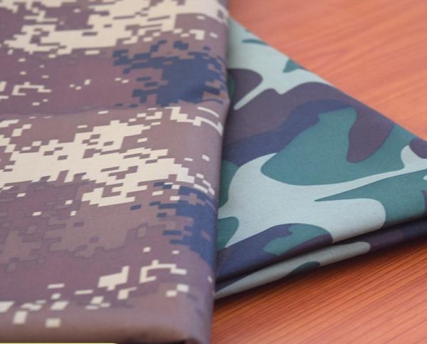 Buy cheap Composite Polyester Camo Material Fabric , Printed Waterproof Camouflage Material from wholesalers