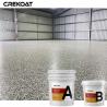Buy cheap Slip Resistant Epoxy Resin Floor Coating Gray Color Flakes Concrete Paint from wholesalers