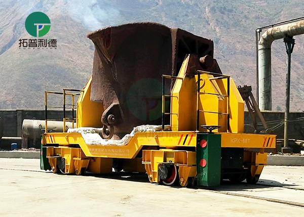 Buy cheap 5-25 Ton Large Capacity Anti-Heat Hot Metal Ladle Cart for Steel Making Plant from wholesalers