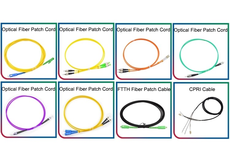 1M 3M 5M 10M 20M 30M LC To LC Fiber Optic Patch Cord Jumper Cable SM Simplex Single Mode Optic Cable For Network