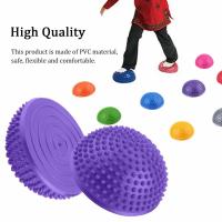Buy cheap Foot Massage Spiky Half Ball Balance Exercise Pods for Deep Tissue Foot Muscle product