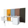 Buy cheap Modern Stylish Sound-Absorbing Folding Screen for Office Showroom and Cafe Decoration from wholesalers