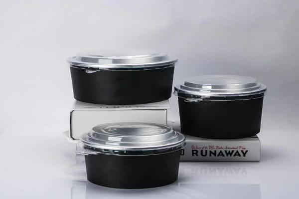 Buy cheap Disposable Salad Round Takeaway Aluminum Foil Box For Fruit Cutting from wholesalers