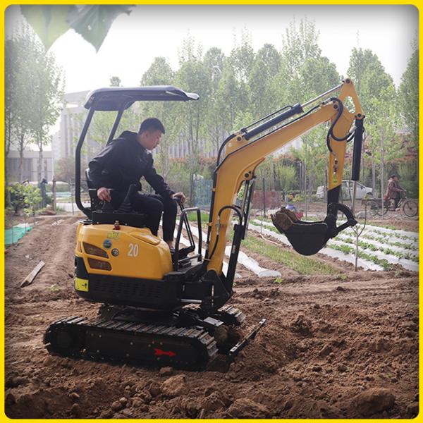 Buy cheap Pilot Mini Crawler Excavator 2T 3.5-4.5km/h Construction Mini Digger from wholesalers
