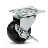 Buy cheap Ball Bearing Light Duty 1-3 inch Furniture PP Black Swivel Caster Wheel for Furniture from wholesalers