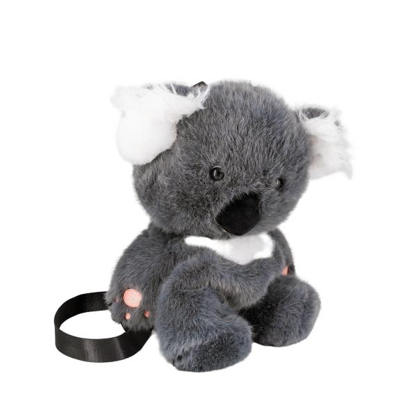 Soft Koala Plush Backpack Cartoon Stuffed Animal Shoulder Bag Non Slip Design