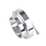 10bar Sanitary Stainless Steel 304/316L Welded Tube Union Sight Glass with Wiper