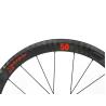 Buy cheap High Stiffness 40mm Carbon Disc Wheelset Lightweight With 3K Hub from wholesalers