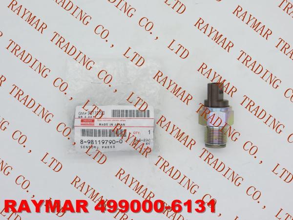 Buy cheap DENSO Fuel rail pressure sensor 499000-6131 for ISUZU 8981197900, 8-98119790-0, KOBELCO VHS227621070 from wholesalers
