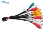 Vehicle Audio Cable Cord RCA CD Car Wire Harness 7/0.127 Bare Copper RCA Male