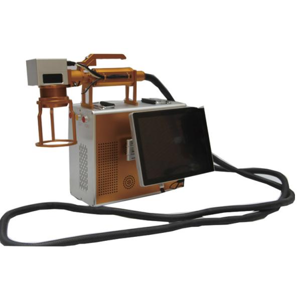 1064nm Laser Wavelength Laser Etching Machine For Stainless Steel , 5 Meter