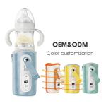 Travel 3 In 1 Baby Bottle 240ml Portable Formula Newborn Anti Colic Bottles