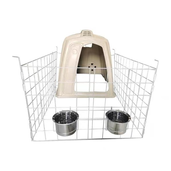 Buy cheap Cattle Farming Calfhutch Pure PE Calf Housing Cage Anti Corrosion from wholesalers