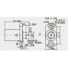 Buy cheap Brass Contact BMA Waterproof Female Straight RF Coaxial Connector for Microstrip Applications from wholesalers
