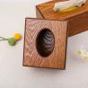 Buy cheap Wooden Bamboo Square Tissue Paper Holder Tissue Box Napkin Container from wholesalers