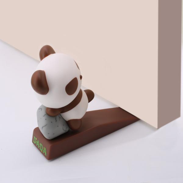 Buy cheap Eco friendly PVC Panda Door Stopper Decorative Animal Door Wedge from wholesalers