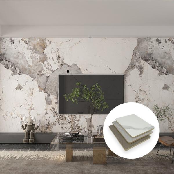 Buy cheap 1220*2440 Marble Fiber Wall Panel with Bamboo Charcoal Board Carbon Crystal Plate from wholesalers