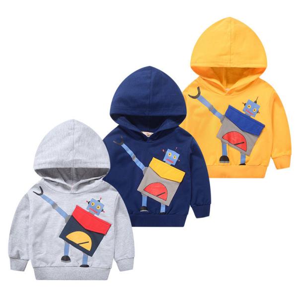 Buy cheap Toddler Little Boys Cartoon Sweatshirts Pullover 6Y-7Y from wholesalers
