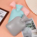 Soft Environment Friendly Silicone Hot Water Bottle Mini For Travel And Pain