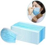 Hypoallergenic Medical Protective Mask High Bacterial Particle Filtration