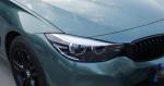 Bubble Free Swipeable Gloss Car Vinyl Wrap Titanium Steel Grey