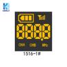 Buy cheap 15x16mm 4 Digit Seven Segment LED Display Yellow Colour For Microphone from wholesalers