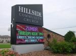 P10 High Brightness Church Led Screens Display Outdoor Advertising Board