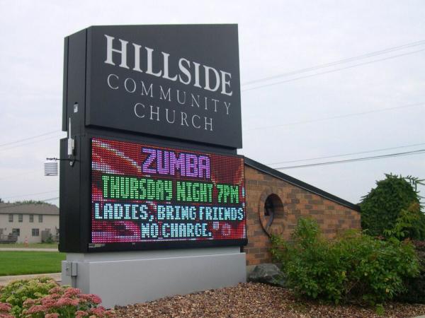 Buy cheap P10 High Brightness Church Led Screens Display Outdoor Advertising Board from wholesalers