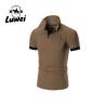 Buy cheap Slim Fit 100 Cotton Polo Shirts Quick Drying Outdoor Short Sleeve from wholesalers