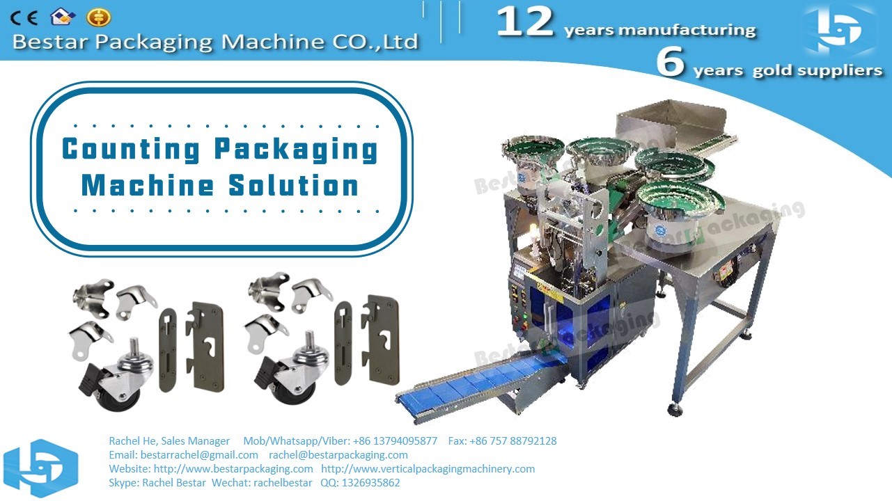 Mix hardwares counting and packing machine
