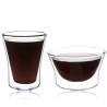 Buy cheap Heat Resistant Mug Food Grade Hot Beverage Double Wall Glass Cup from wholesalers