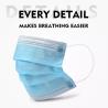 Buy cheap Protective Medical 50pcs Disposable Non Woven Face Mask For Dust from wholesalers