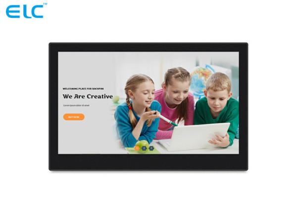 Buy cheap Black Android Tablet Digital Signage RK3399 RJ45 Port For Bank / Supermarket / Airport from wholesalers