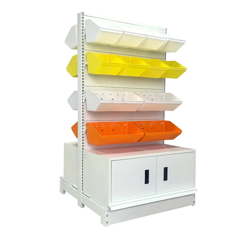 Gondola shelf snack candy shelf