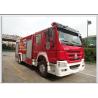 Buy cheap 8T Fire Fighting Vehicle Euro IV High Visibility Customized Design Acceptable from wholesalers