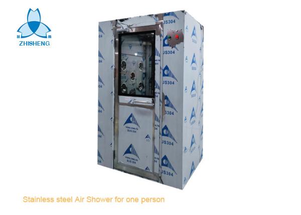 Two Side Blowing Stainless Steel Air Shower Removing Air Dust From People And