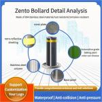 Fully Automatic Hydraulic Bollard Electric Remote Control Community Anti
