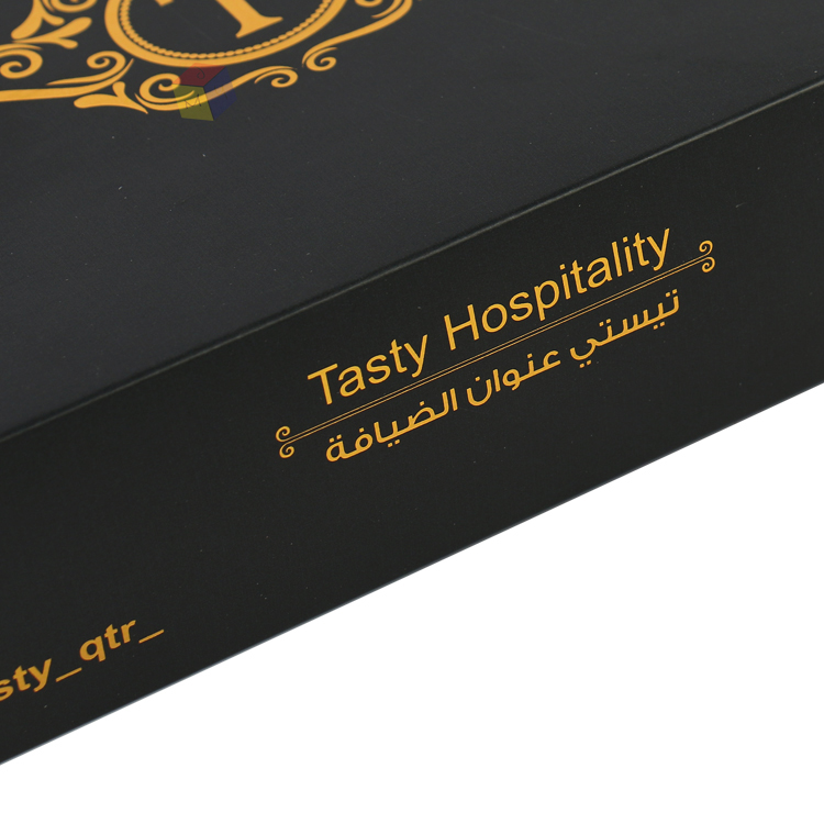Custom Logo and Size Baklava Packaging Sweet Box for Matt Lamination Printing Handling