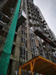 Buy cheap Fully Automated Construction Hoist Elevator , 75kw Building Hoist Lift from wholesalers